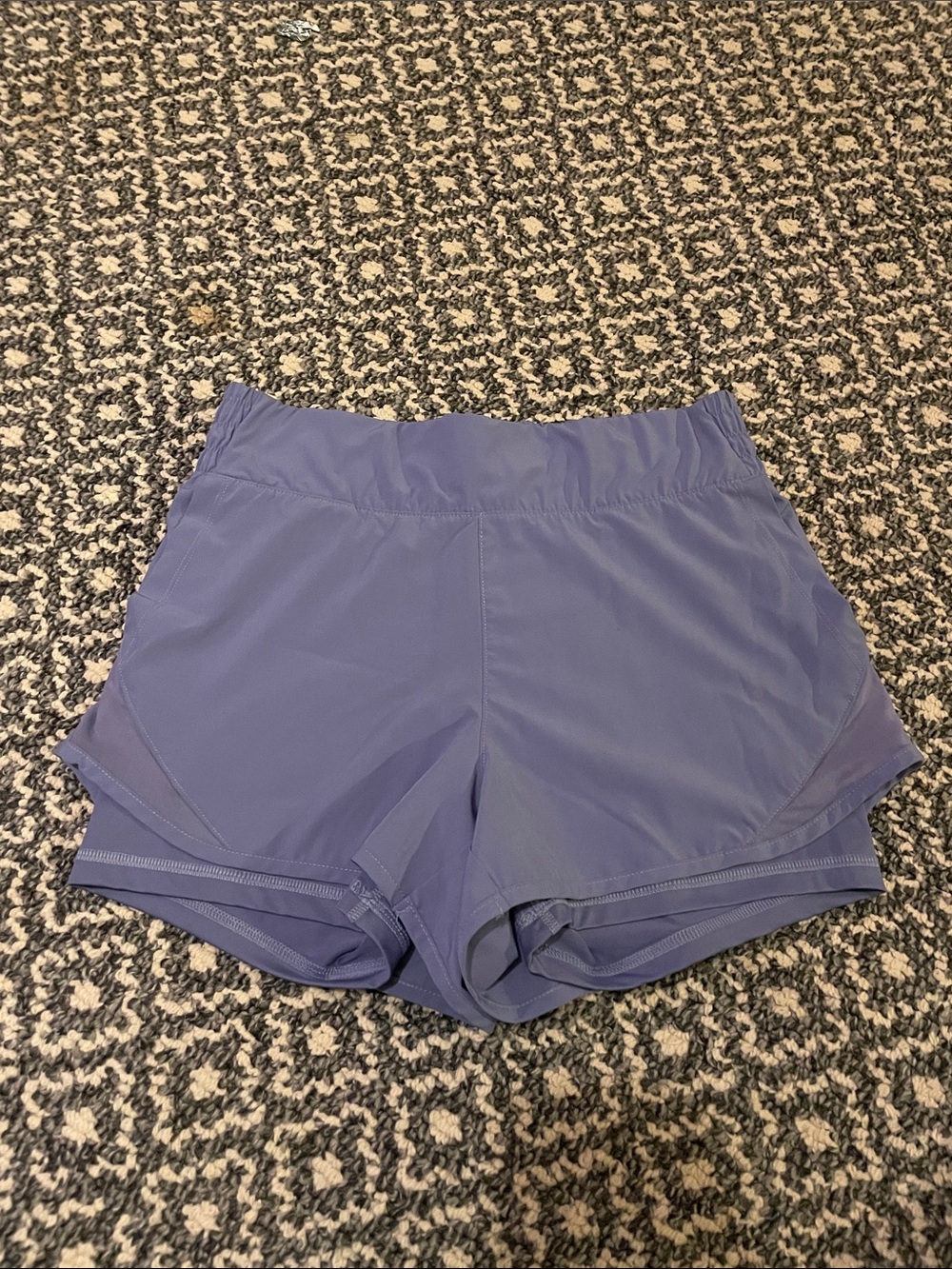 Apana Lavender Athletic Running Shorts